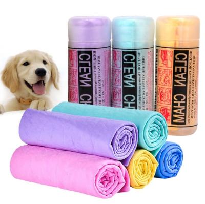 China Factory Viable OEM Customized Super Ultimate Drying Pet Absorbent Towel Cooling Pet Bath Towel Dog Towel for sale