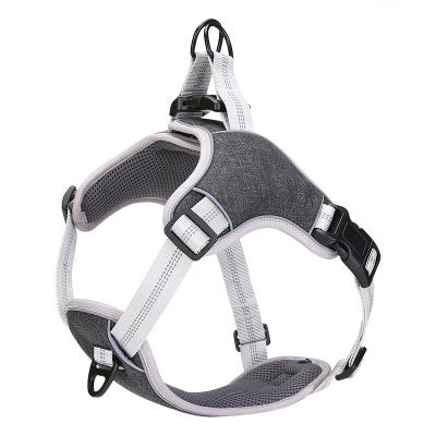 China New Customized Arrive Adjustable Reflective Rear Dog Comfortable Pet Chest Strap for Large Pet for sale