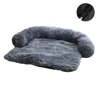 China Wholesale-Wholesale Luxury Washable Dog Cushion Travel Cushion Travel Cushion Comfortable Warm Luxury Dog Sofa Bed Pads Cat Bed Pet Beds for sale