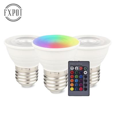 China High Efficiency FXPOT Smart Remote Control RGBW GU10 RGB Led Light Hanging Lamp Bulb Spotlight for sale