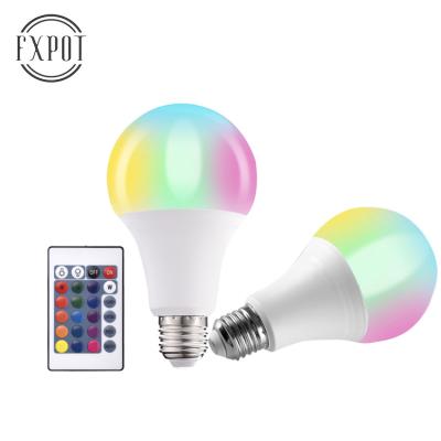 China High Quality High Efficiency Colorful Dimmable RGBW A60 A70 A80 Raw Materials Led Lighting Smart Bulb for sale