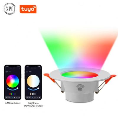 China High Efficiency Fxpot Bluetooth 10 Watt Led Smart Downlight For Variable RGB App Control for sale