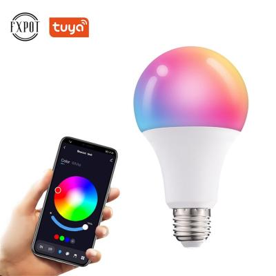 China High Efficiency Fxpot Factory Price RGB Smart Tuya Led Bulb Light Function Dimmable Color Changing Smart Bulb for sale