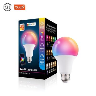 China Custom High Efficiency Fxpot Logo 10W Smart Bulb Led Bulb Tuya Lighting Smart Bulb for sale