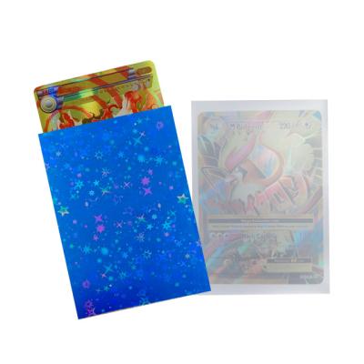 China Gypsophila Maker Direct Hologram Game Holder Card Sleeves Hologram Shrink Packaging Credit Protector for sale