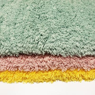 China Factory Price Absorbent Microfiber Bath Mat Microfiber Tufted Bath Mat Washable Bath Mat Anti Slip Bath Mats for sale