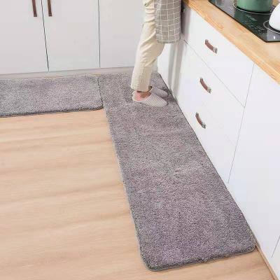 China Washable Home Kitchen Mats And Rugs Sets 2 Pieces Non Slip Kitchen Mat Runner Set Small Kitchen Floor Mat for sale