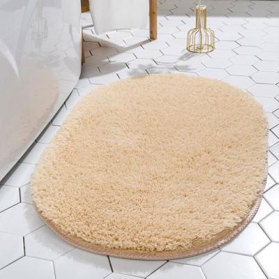 China Washable High Pile Thick Polyester Carpet For Flooring Shaggy Carpet Flooring Rolls White For Hotel Room for sale