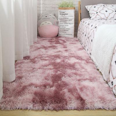 China Selling Washable Purple Rectangle Polyester Play Room Rug Soft Kids Room Rug Squares Well for sale