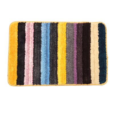 China Non-Slip Absorbent Bath Mat Door Mat Carpets from Non-Slip Manufacturer Striped Tufted Carpet and Covers for sale