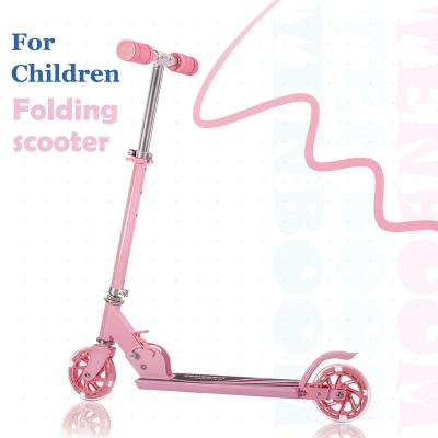 China Tenboom PU Kick Scooter for Kids - Wheelie Bar, Front Suspension, Lightweight, Foldable, Aluminum Frame, and Adjustable Handlebars for sale