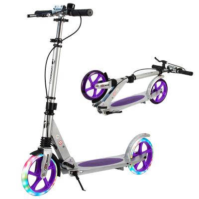 China Youth Scooter Push Kick Quick Release Folding System Adult Non-Electric Kick Scooter for Teens and Adults for sale