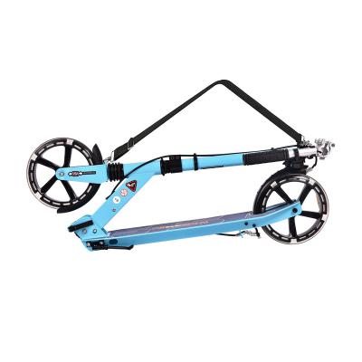 China Youth Fit Three Levels Big Wheels Scooters With Shockproof Suspension Folding Kick Scooter For Teens / Adult Years for sale