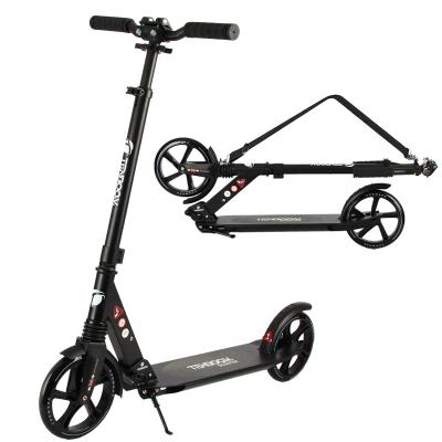 China Youth Scooter For Teens And Adults Children 8 Years Old And With Adjustable Handlebar 200mm Large Suspension 3 Levels Wheels Folding Kick S for sale