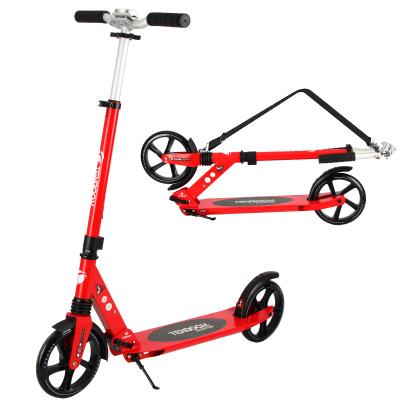 China Youth Kick Scooter For Adults Teens Kids 8 Years Old And With Suspension System Adjustable Height Big Wheels 220LB Max Load Quick Foldi for sale