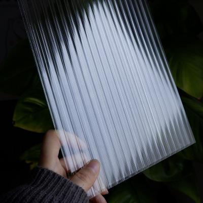 China Strong Impact Resistance Factory Price Hollow Polycarbonate Plastic Sheet Roofing Sunsheet For Greenhouse for sale