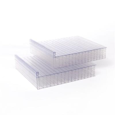 China Strong Impact Resistance 50mm High Tensile Polycarbonate Plug-Style Sheet For Partition for sale