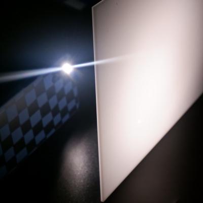 China 0.8mm And 1mm LED Light Diffuser Eco - Friendly White PC Sheet for sale