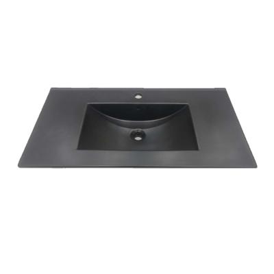 China Easy Clean Modern 1200mm Height Large Color Ceramic Bathroom Under Count Sinks Cabinet Sink Vanity Basin for sale