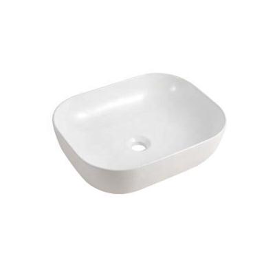 China Bathroom Sink Hotel Easy Clean Porcelain Maker Ceramic Wash Basin for sale