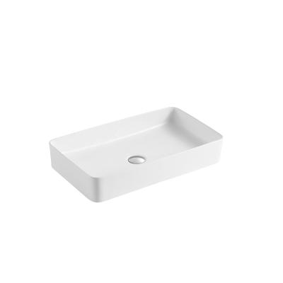 China Bathroom Sink Hotel Easy Clean Porcelain Maker Ceramic Wash Basin for sale