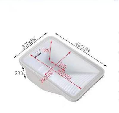 China Easy Clean With Kneading Board Bathroom Sink Under Counter Sinks Counter Basin American Standard Under Counter Bathroom Sink for sale