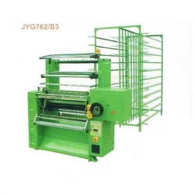 China Factory HIGH SPEED ELASTIC CROCHET MACHINE JYG762A/B3 WITH 3 BARS knitting machine for sale