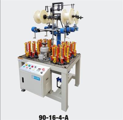 China Factory wire machine and 90 type high speed fishing braiding machine 16/4 rope braiding machine for sale