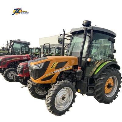 China Building material shops high quality W 80 HP 70 HP 60 HP 4 tiller W D farm tractors loader and tractor front end for agriculture made in china by Jiulin for sale