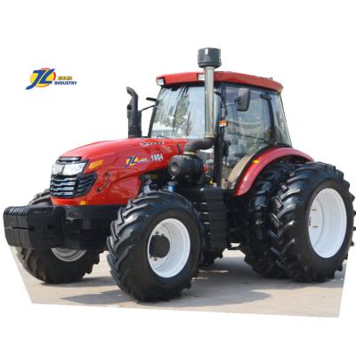 China Heavy duty construction material stores 180hp farm tractor 4wd farm tractor with front end loader backhoe farm implements for sale made in china by Jiulin for sale