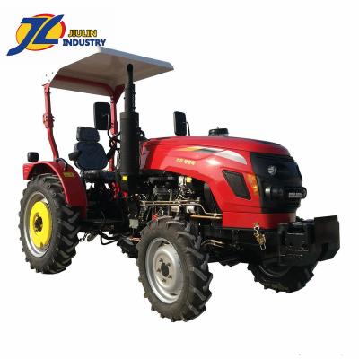 China Cultivate hot sale JIULIN China farm tractors agricultural garden small 25 hp 30 hp 35 hp 40hp mini tractors, front excavator price for sale for sale