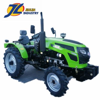 China Cultivate hot sale JIULIN China small mini farm tractors garden 25hp 30hp 35hp 40hp agricultural tractors, front excavator price for sale for sale