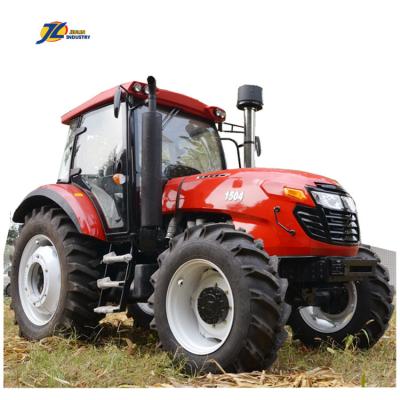 China Building material shops 1504 wd-40 wd40 tractor 554 150 hp 4 tiller W D high quality farm tractors loader and tractor front end for sale