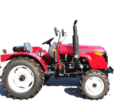 China Construction material shops 404B tractors with attachments and implements 40HP 50HP 45HP 55HP 60HP 4X4 4WD wd-40 wd40 4wd for sale