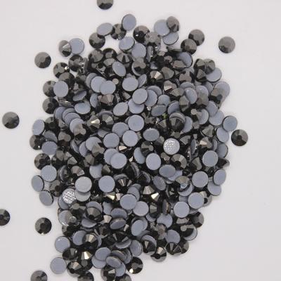 China Flatback ABTOP Hot Fix Rhinestones Bulk Throw Crystal Hematite For Garment Decoration for sale