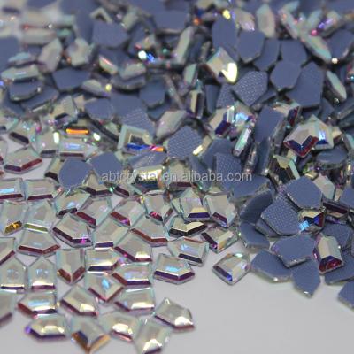 China Wholesale Hot Fix Crystal Flatback ab Crystal Rhinestones For Hot Fix Patterns for sale