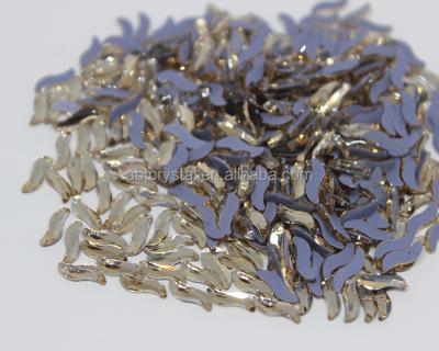 China Wholesale Flatback Hot Fix Rhinestones S Crystal Gold Ombre For Hot Fix Patterns for sale