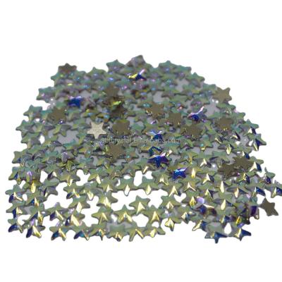 China Iron on at any ABTOP factory outdoor sale of non hot fix rhinestone crystal volume in flat back shaped ab crystal stones for sale