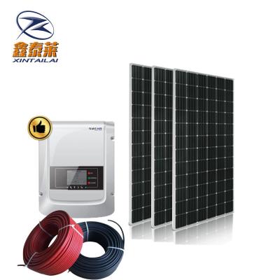 China China Home Solar Manufacturer 5KW 10KW On Grid Solar Power System For Home for sale