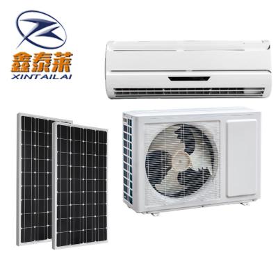 China 10-20m2 China solar manufacturer Cheap Price 24v dc solar air conditioner 9000 Btu for home use for sale