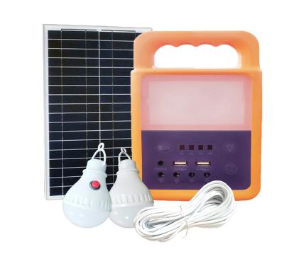 China Home Solar DC Solutions Product 10Watt Mobile Solar Power System for sale