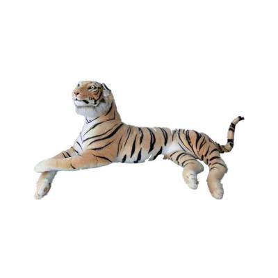 China Gift Kids Toys Realistic Tiger Toys Giant Big Stuffed Tiger Animal Jungle Siberia Tiger Plush Toy for sale