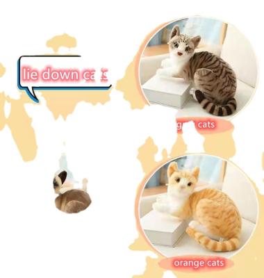 China Gift Children Play Long Cat Pillow Stuffed Plush Cat Toy Soft Plush Pillow for sale