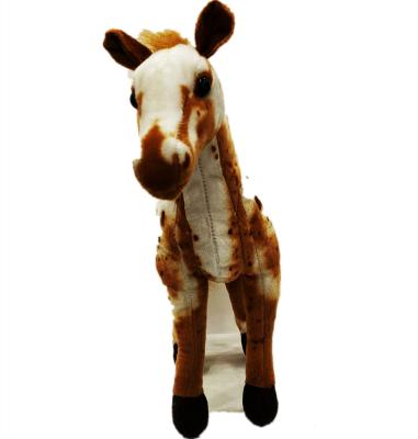 China Gift Kids Toy Baby Plush Toy Kids Rocking Horse Custom Toy Stuffed Animal Rocker Horse for sale