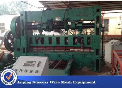 China Green Aluminum Metal Mesh Making Machine Hydraulic Cylinder 2000mm Width for sale