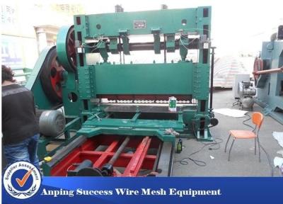 China Low Noise Expanded Metal Equipment , Expanded Metal Mesh Making Machine for sale