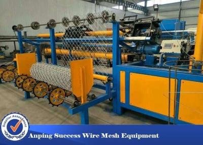 China PLC Control Chain Link Mesh Machine , Automatic Fencing Machine For Industrial for sale