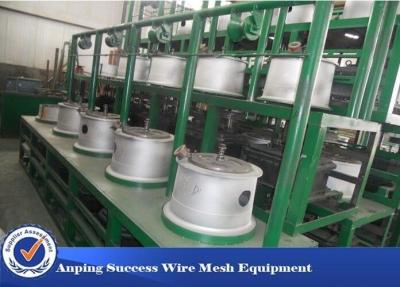 China Green Color Simple Structure Wet Wire Drawing Machine Straight Feeding Type for sale