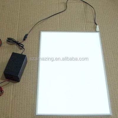 China Excellent Quality A4 EL Backlight Flexible El Backlight Cuttable El Backlight Panel A0 for sale