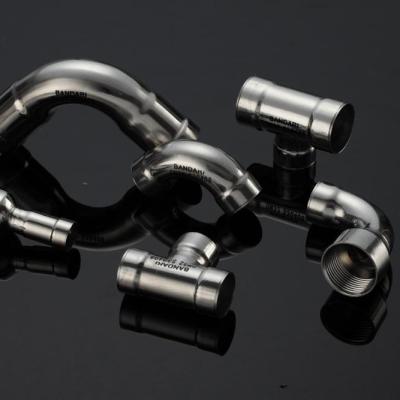 China High Quality Stainless Steel Pipe Elbow Welding Pipe Fittings for sale